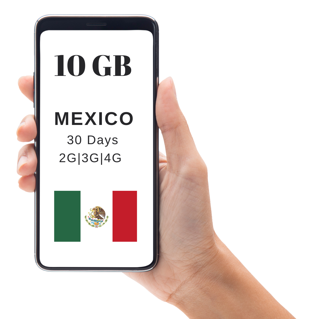 10 GB Mexico 30 Days